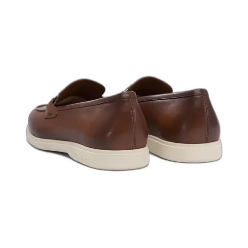 Ferragamo Cosimo Gancini Plaque Loafers