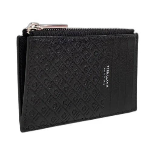 Ferragamo Logo Stamp Card Case