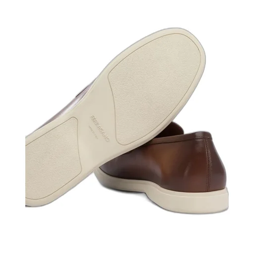 Ferragamo Cosimo Gancini Plaque Loafers