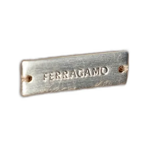 Ferragamo Button Detailed Knitted Polo Shirt
