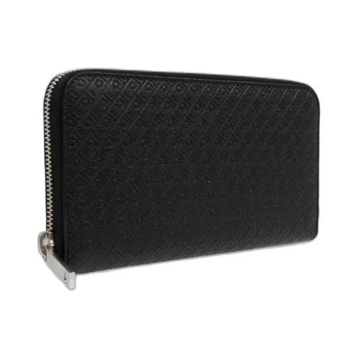 Ferragamo Monogram Zip-Up Continental Wallet