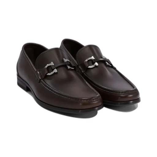 Ferragamo Gancini Ornament Loafers