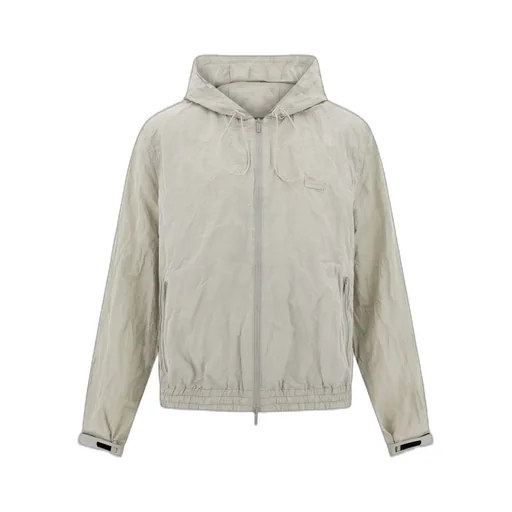 Ferragamo Hooded Windbreaker Jacket