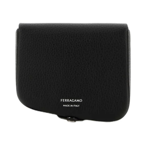 Ferragamo Logo Printed Asymmetric Wallet