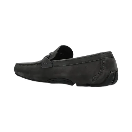 Ferragamo Gancini Ornament Driver Shoes