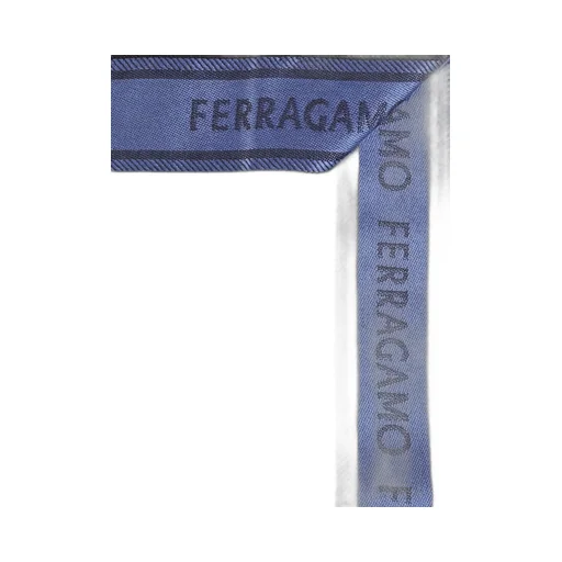 Ferragamo Logo-Trim Fringed Scarf