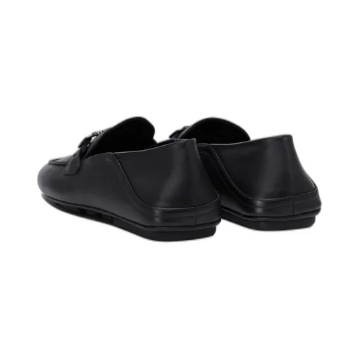 Ferragamo Gancini-Plaque Hybrid Driver Loafers
