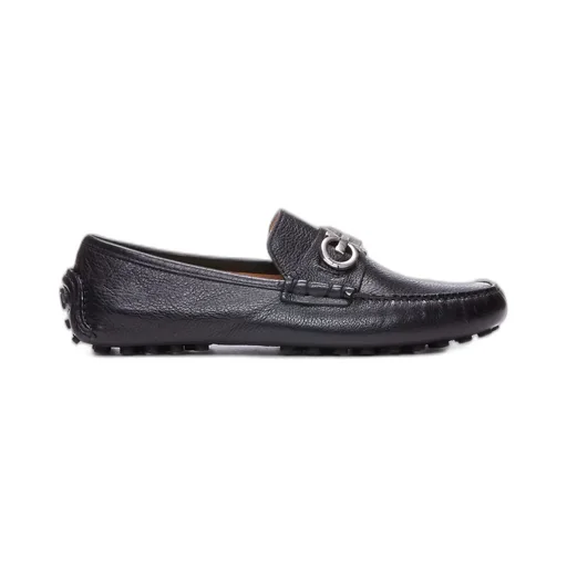 Ferragamo Grazioso Logo Plaque Loafers