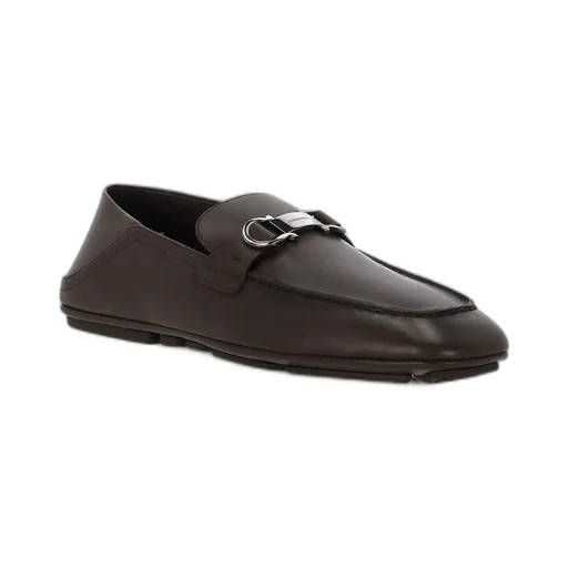 Ferragamo Gancini Bit Loafers