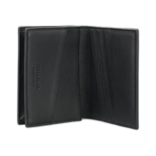 Ferragamo Logo Embossed Bi-Fold Wallet