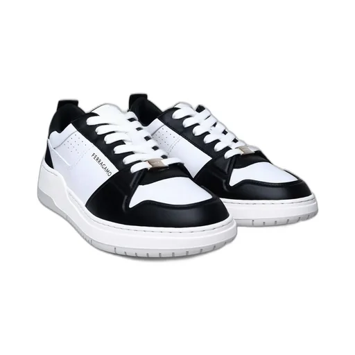 Ferragamo Two-Toned Low-Top Sneakers