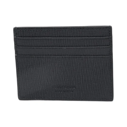 Ferragamo Logo Plaque Bi-Fold Wallet