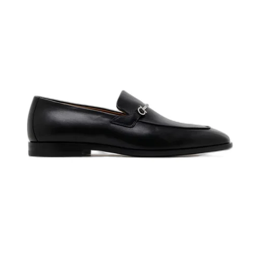 Ferragamo Gancini-Plaque Slip-On Loafers