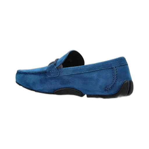 Ferragamo Gancini Ornament Driver Shoes