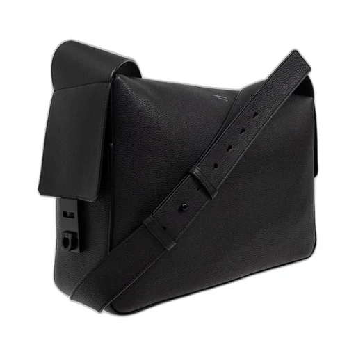 Ferragamo Zip-Up Shoulder Bag