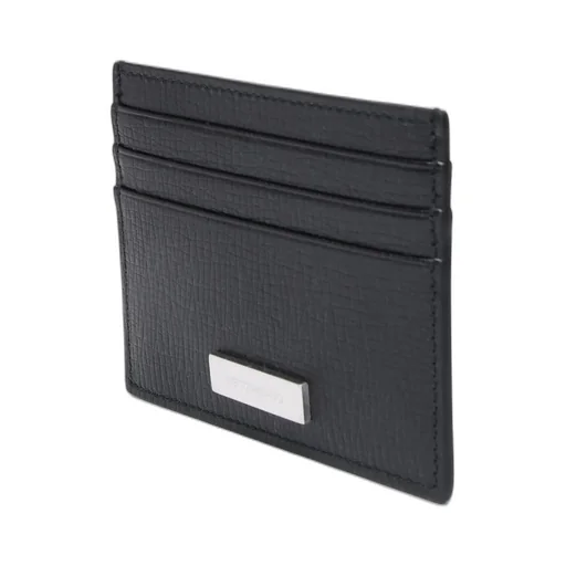 Ferragamo Logo Plaque Bi-Fold Wallet
