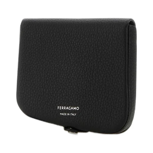 Ferragamo Logo Printed Asymmetric Wallet