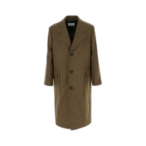 Ferragamo Single-Breasted Military Coat