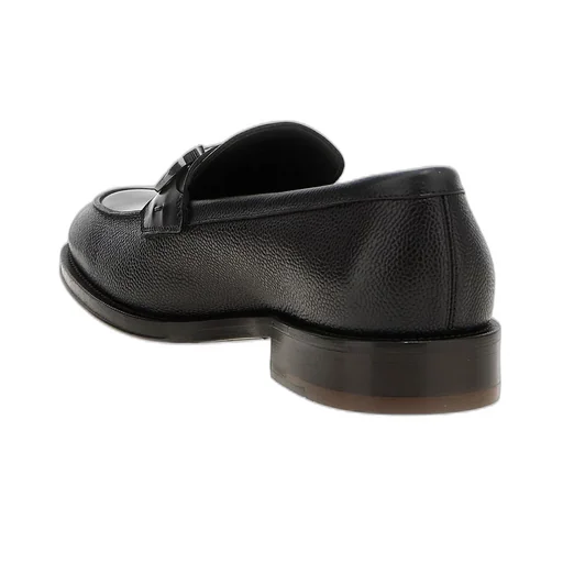 Ferragamo Gancini Ornament Moccasin Shoes