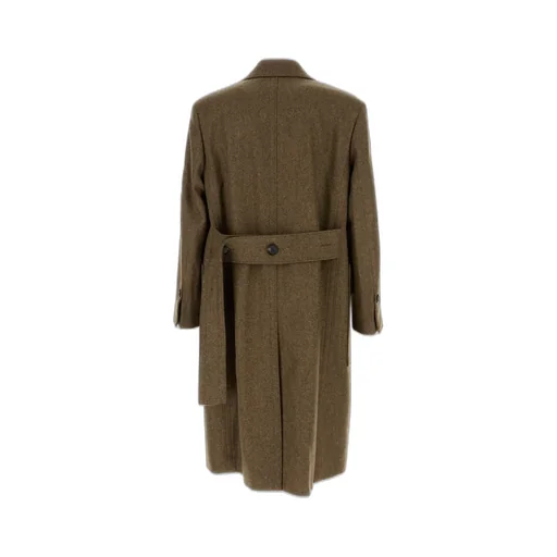 Ferragamo Single-Breasted Military Coat