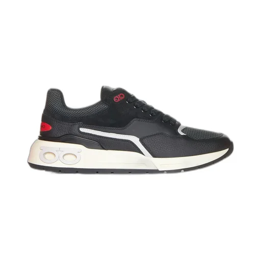 Ferragamo Gancini Eyelet Low Cut Sneakers