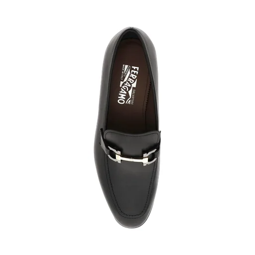 Ferragamo Gancini Slip-On Loafers