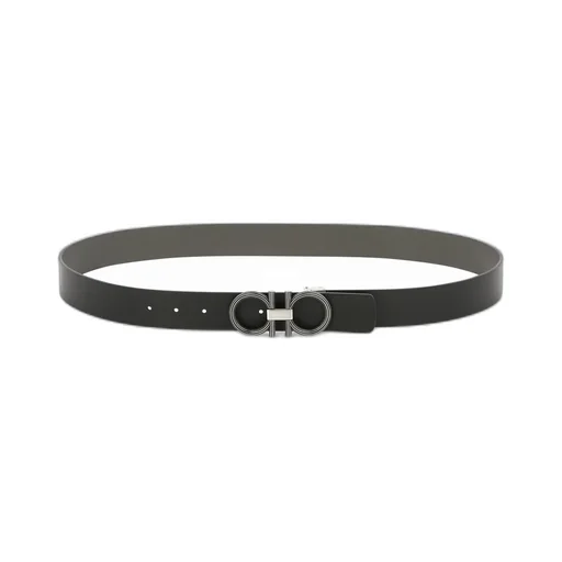 Ferragamo Logo Buckled Reversible Belt
