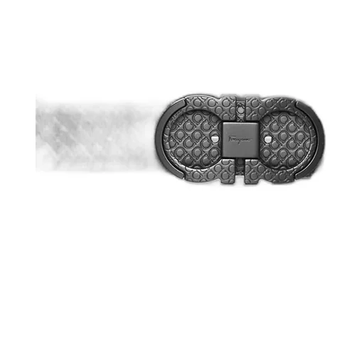 Ferragamo Gancini Logo Plaque Reversible Belt