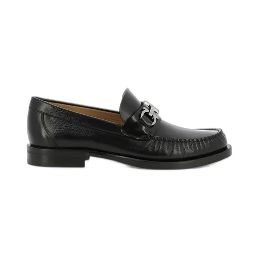 Ferragamo Gancini Detailed Slip-On Loafers