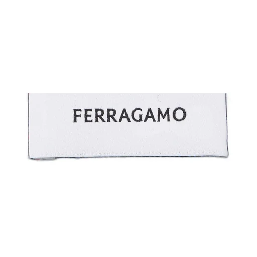 Ferragamo Tetris-Printed Pointed-Tip Tie