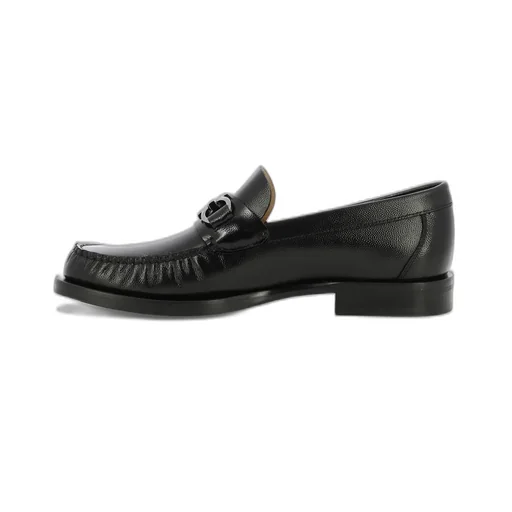 Ferragamo Gancini Detailed Slip-On Loafers