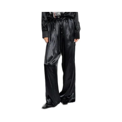 Ferragamo Satin Pajama Trousers