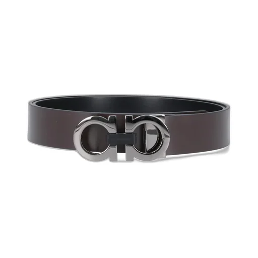 Ferragamo Logo-Engraved Reversibile Belt