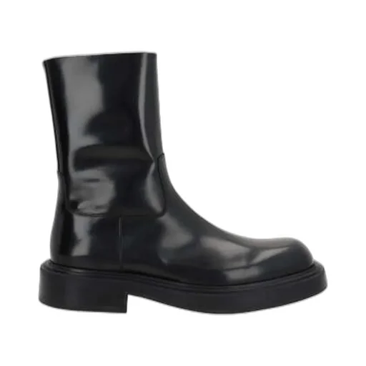 Ferragamo Formia Round-Toe Ankle Boots