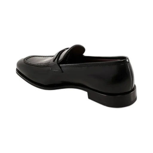 Ferragamo Gancini Logo-Plaque Loafers