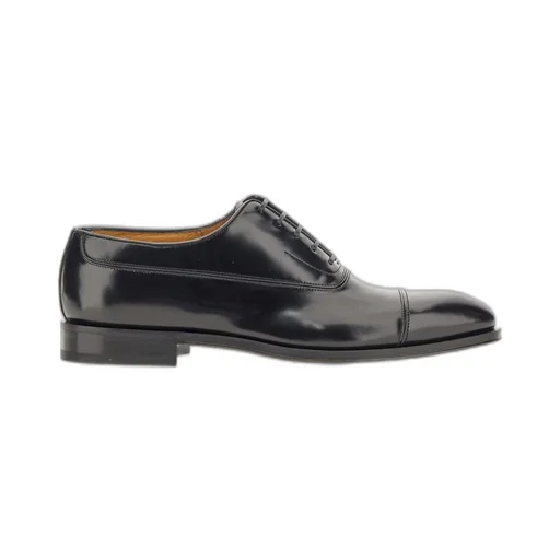 Ferragamo Almond-Toe Lace-Up Shoes