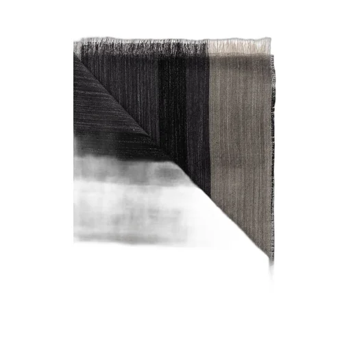 Ferragamo Striped Fringed-Edge Scarf