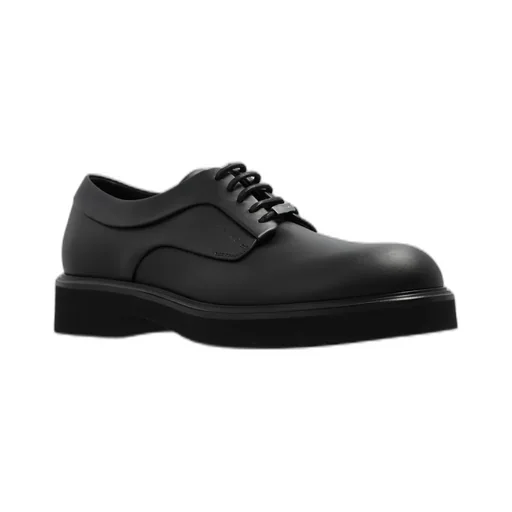 Ferragamo Logo-Embossed Lace-Up Derby Shoes