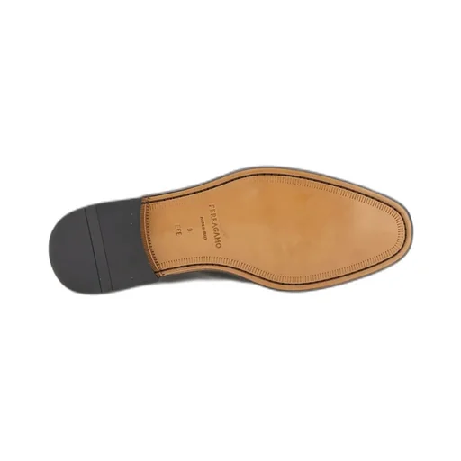 Ferragamo Almond-Toe Lace-Up Shoes