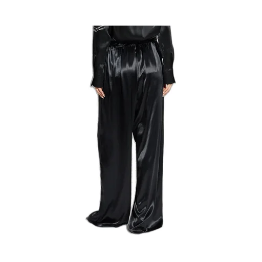Ferragamo Satin Pajama Trousers