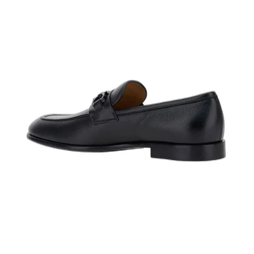 Ferragamo Gancini-Buckle Slip-On Loafers