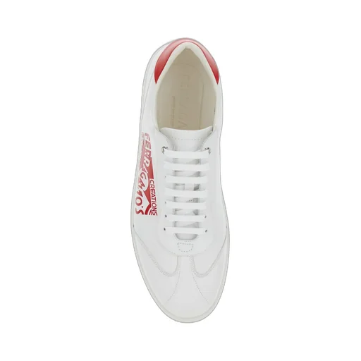 Ferragamo Venna Logo Printed Sneakers