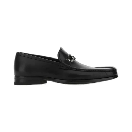 Ferragamo Logo Plaque Loafers