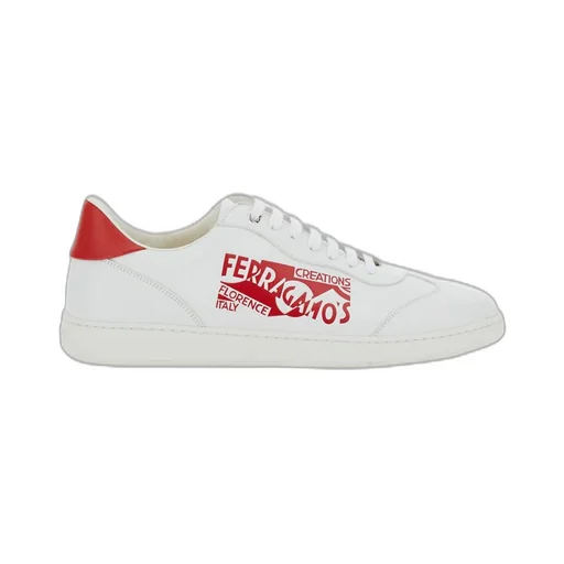 Ferragamo Venna Logo Printed Sneakers