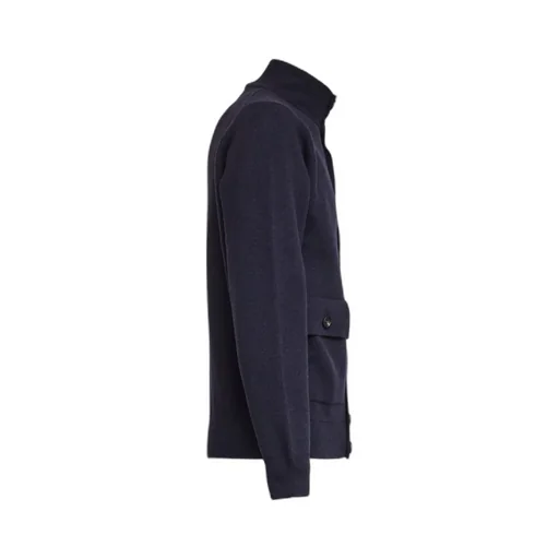 Filippo De Laurentiis Buttoned High-Neck Knitwear