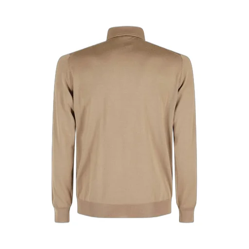 Filippo De Laurentiis Long-Sleeve Merino Polo Shirts