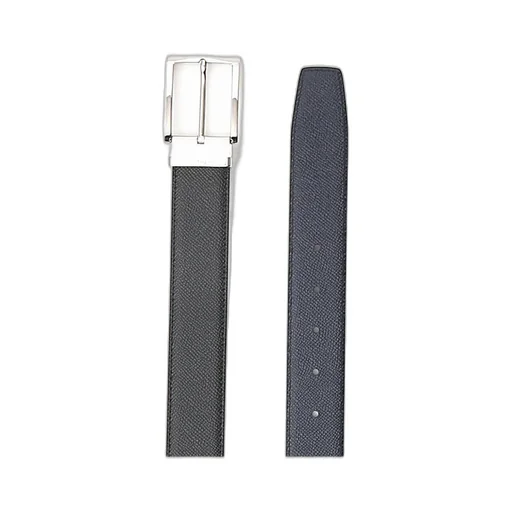 Ferragamo Rectangular Buckle Reversible Belt