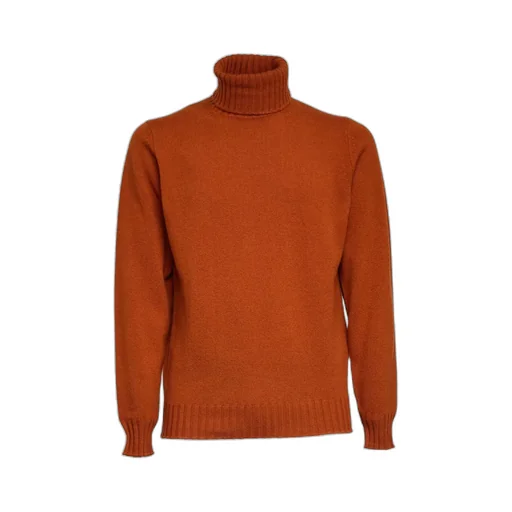 Filippo De Laurentiis Ribbed Turtleneck Knitwear