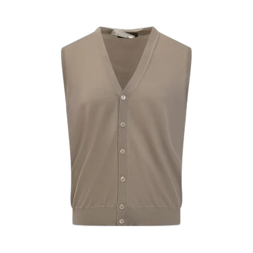 Filippo De Laurentiis Buttoned Merino Gilet