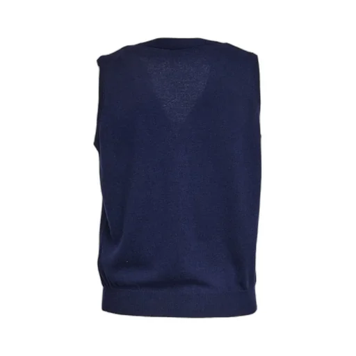 Filippo De Laurentiis Buttoned V-Neck Knitwear